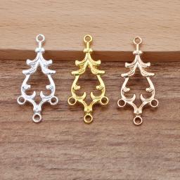 Pingentes para DIY, Acessórios Artesanais para Jóias, Brincos e Peças para Colar, Fabricação de Jóias, 16x36mm, 10PCs, 20PCs, 0110 - Image 1