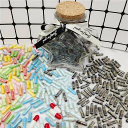 Cápsula de festa de aniversário e casamento, suprimentos de chá de bebê, mini mensagem, presentes para a namorada, adereços de expressão, 100 peças - Image 3