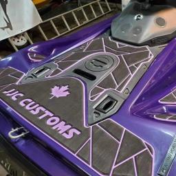 Personalizado Jet Ski EVA Espuma Mat, Faux Teak, Anti Skid Pad para Seadoo Gtx limitado, 2021 - Image 3