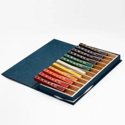 Tinta de caligrafia 12 cores, bastão de tinta para desenho chinês de 12 cores - Image 5