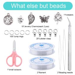 Beads Seed Beads Set para Fazer Jóias, Kit Beads, Pulseiras, colar, anel, DIY Art, Artesanato Artesanal, 2mm, 20000PCs - Image 3