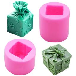 Caixa de presente forma molde de vela de silicone para diy artesanal aromaterapia vela emplastro ornamentos artesanato sabão molde mão presente fazer - Image 1