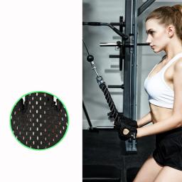 Luva de silicone antiderrapante, esportiva para homens e mulheres, anti-suor, respirável, fitness, esportes ao ar livre, academia - Image 4