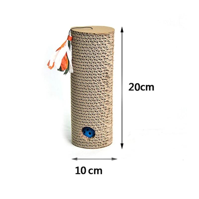 Arranhador para gatos, placa de brinquedo para gato, animais de estimação, papelão ondulado, poste para arranhar, produtos para gato ty0016 - Image 1