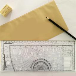 Kit de desenho militar nato, estêncil de design para desenho de marcação, régua de medição, mapas militares com guia - Image 6