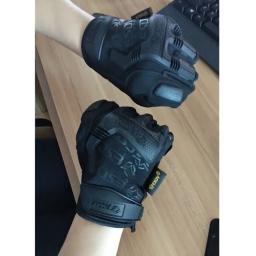 Luvas antiderrapantes para treinamento e escalada, luvas para fãs, caça ao ar livre e treinamento de ciclismo, dedo inteiro - Image 4