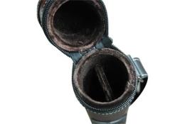 Pedi genuíno tubo de arco de 2 peças para violino, viola - Image 2