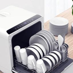 Cozinha Louça Prato Máquina De Lavar Roupa, Máquina De Lavar Louça Doméstica, Desktop Pratos Lavagem Limpador, Canal Orgulhoso - Image 3