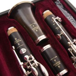 PRESTIGE-Ebony clarinetes de madeira, profissional B clarinete, prata chapeamento chave, instrumentos musicais caso, bocal palhetas, R13 - Image 1