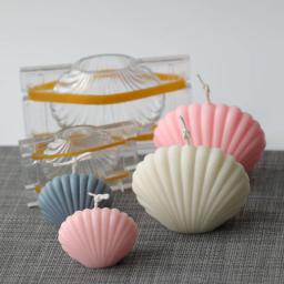 3d colunar forma do coração molde de vela para diy vela que faz artesanato molde acrílico aromaterapia moldes sabão molde artesanal bolo moldes - Image 4