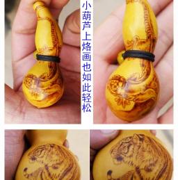 Queimador De Madeira Pyrography Pen com Fio De Soldagem, Máquina De Queima, Cabaça Artesanato Tool Set, Temperatura Ajustável, 30W, 110V, 220V - Image 6