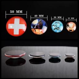 Ímã de geladeira de vidro personalizado pessoal, adesivos magnéticos geladeira, foto de seus amantes, bebê, crianças, família, 3cm, 4cm, 5cm, 6cm, 10pcs - Image 6