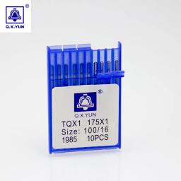 Agulhas de costura, acessórios para máquina de costura industrial, q x yun, 100 peças, tratamento i9x1, tq1, 90/14 #80/12 #100/16 # qxyun - Image 6