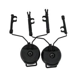 Comtac fone de ouvido capacete suporte arco ferroviário adaptador para airsoft militar tiro redução ruído comtac i ii iii fone tático - Image 2