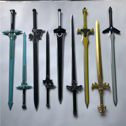 Sword Art Online Elucidator Dark Repulsor Espada Arma Cosplay, SÃO Kirito Asuna Espada, Anime Ninja Faca, PU Arma Prop, 1:1 - Image 1
