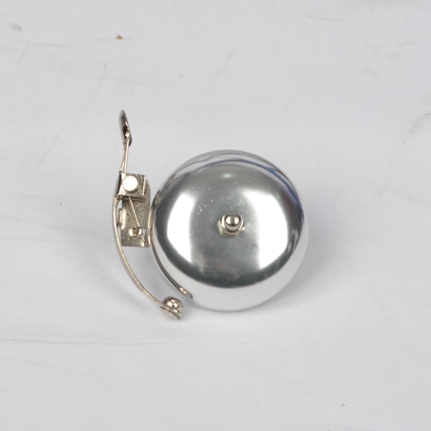 Britânico Retro Bike Bell, Liga de Alumínio Tampa, Prata, Dourado, Cor Chocolate, Bicicleta Vintage Crisp Toques, fácil de instalar, durável - Image 1
