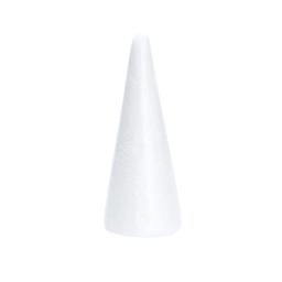 Cone cones de isopor árvore artesanato poliestireno natal diy whiteballs artesanato floralparty formas decorativas suprimentos crianças natal - Image 2