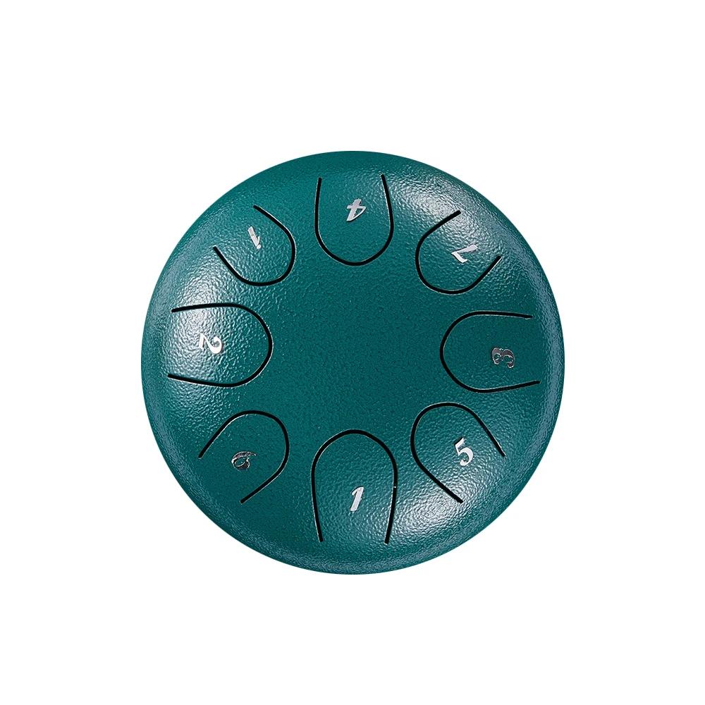 6 Polegada 8 tom de aço língua tambor máquina instrumentos musicais tambor handpan tambor língua de aço tambor mão tambor c-chave pan tambor - Image 1