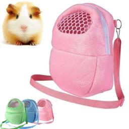 Portador portátil pequeno animal de estimação, gaiola respirável, hamster, chinchila, viagem, quente, sacos bonitos, gaiolas, cobaia, bolsa de transporte - Image 4