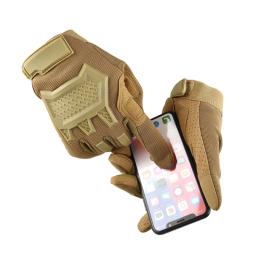 Luvas de Airsoft Touch Screen para homens, dedo cheio, combate ao ar livre, tiro, caça, paintball, trabalho, inverno - Image 3