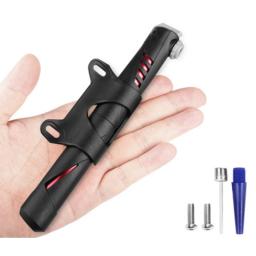 Bomba de ar para bicicleta, bomba de bicicleta de liga de alumínio, tamanho portátil, válvula para pneu de bicicleta, acessórios de ciclismo - Image 3