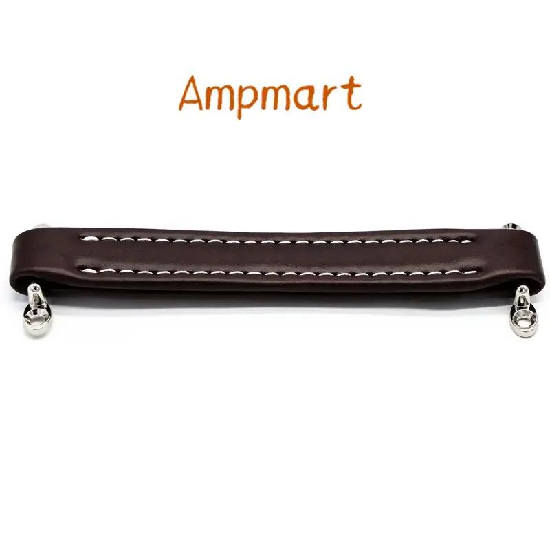Estilo vintage couro alças para guitarra, madeira armários, amplificador Hardware, 1pc - Image 1