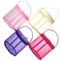 Agulhas de tricô Yarn Tote Organizer Saco redondo de crochê Artesanato DIY Cesta de armazenamento de lã Acessórios para ferramentas de costura - Image 3