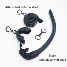 Took-snorkel de silicone para mergulho, snorkel de gel de sílica dobrável, flexível, suave e molhado, para mergulho subaquático - Image 2