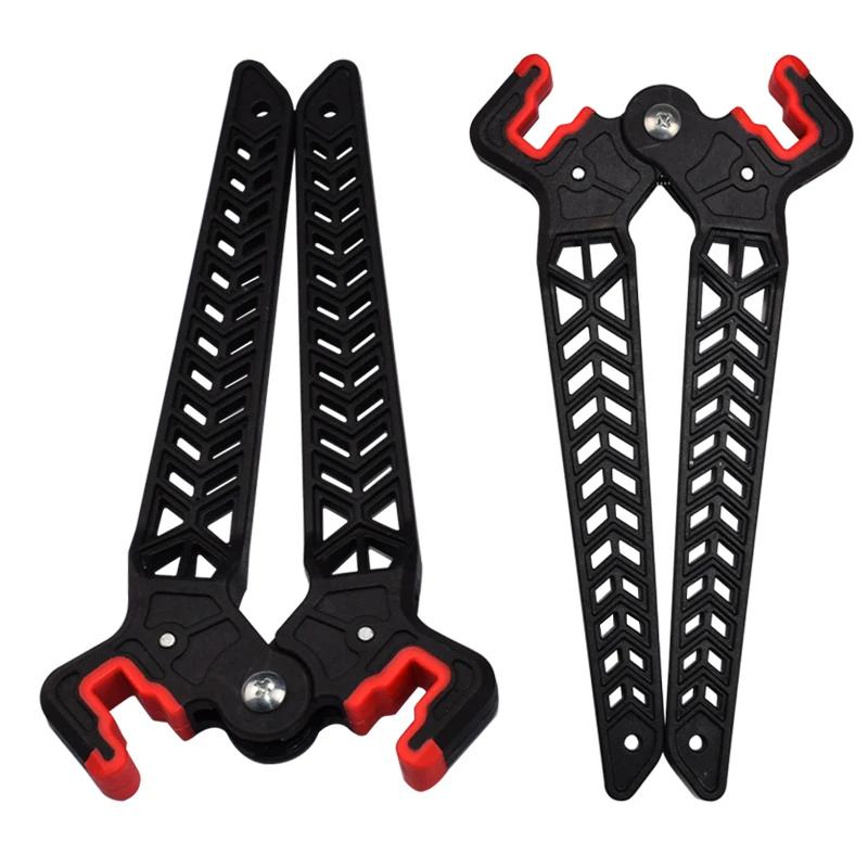 1x suporte para arco composto, suporte para chute, para tiro com arco, tiro com arco 3d, alcance, caça, tiro ao ar livre, esportes, cor preta - Image 1