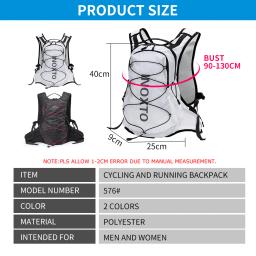 Inoxto Mochila de Bicicleta Respirável Impermeável, Bolsa de Ciclismo Masculina e Feminina, Capacete de Bicicleta, Bolsa de Água, 12L - Image 4