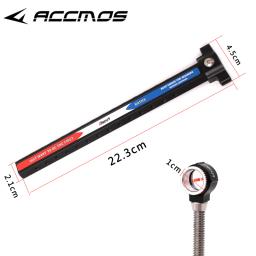 Decut Archery Recurve Alumínio Bow Sights Laser Micro Ajustar Fibra Óptica Micro Visão Óptica 1 Pins Caça Tiro Acessório - Image 3