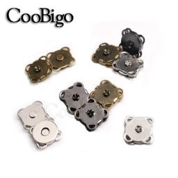 Fecho magnético de metal, botão magnético, fecho de pressão, fivela para bolsa de roupas, acessórios de costura, 10mm 15mm 18mm - Image 4