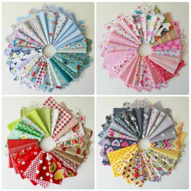 Cor Patchwork em Tecido 10x10 cm: 50 Estilos para Costura, Bordados e Acessórios