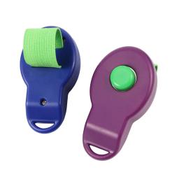Cão de estimação sounder ferramenta de treinamento do cão de estimação sounder com anel elástico para casa gato cão click clique sound ferramenta de treinamento de som suprimentos para animais de estimação - Image 4