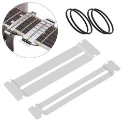 1 par guitarra traste reparação ferramentas de aço inoxidável fretboard guarda protetor traste arquivo fio lixamento limpeza polonês luthier ferramenta - Image 1