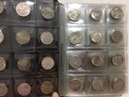 China moeda antiga coleção de moedas de prata conjunto 120 pes (a cor da pele exterior é aleatória) - Image 4