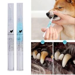 Ferramentas de limpeza dos dentes para animais de estimação, 5ml cães gatos tártaro pedras raspador caneta de limpeza de plástico ferramentas de limpeza - Image 4