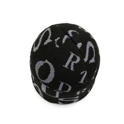 Gorros bordados com letra grossa para mulheres e homens, boné de malha, gorro feminino, forrado a lã, capota quente, casual, outono, inverno - Image 3