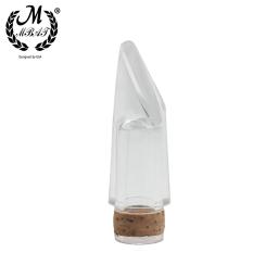 M mbat abs clarinete bocal transparente clarinete ligadura acessórios universais portátil durável woodwind instrumento peças - Image 2