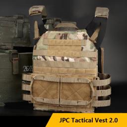 Proteção de expansão tática ao ar livre, JPC Vest 2.0, Vest Anfíbio Warfare, CS Game Paintball Airsoft Vest - Image 1