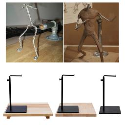 Argila Modelagem Suporte Escultura, Andaime Cerâmica Suporte De Argila Suporte, Suporte De Rack, Base De Placa De Madeira, DIY Model Tool - Image 4