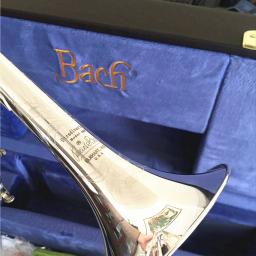 Vestuário para música, instrumento para fazer trompete com caixa de prata banhada a prata - Image 2