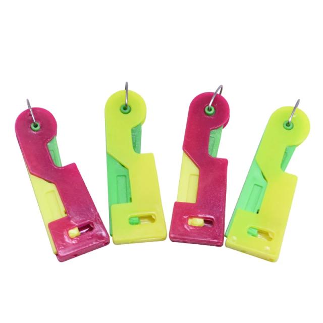 Conjunto de 5 Ferramentas Rosqueadeiras de Agulha para Costura com Linha Automática e Guia Prático