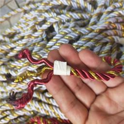 Corda De Nylon Torcida Três Fios De Fio De Ouro Portátil Diy Handmade Cord Para Acessórios De Vestuário Embalagem Trançada Decorativa - Image 6