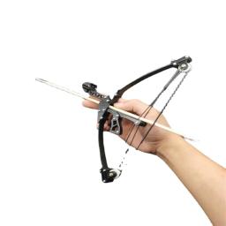 Ao ar livre mini arco composto com polia portátil destacável poderoso alvo tiro com arco e flecha brinquedos esportivos conjunto - Image 3