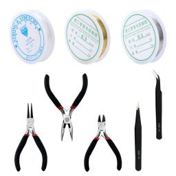 Jóias Descobertas Tool Set para DIY Fazer Jóias, Open Jump Ring, Fecho de Lagosta, Cadeia Cauda, Clip Buckle, Drop Kit, Brinco Ganchos - Image 3
