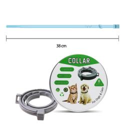 Coleira anti-pulgas e carraça para cães, coleira antiparasitária, acessórios para animais, coleiras de gatos, suprimentos para cachorros, 8 meses, nova - Image 6