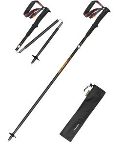 Pioneer-bastões de caminhada 2 drive 99%, fibra de carbono, dobrável, ultraleve, para áreas externas, acampamento, trilha, corrida, trekking e pole - Image 3
