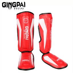 Caneleiras de boxe proteção de alta qualidade, mma em instep, kickboxing pad, muaythai, treinamento, protetores de perna - Image 3