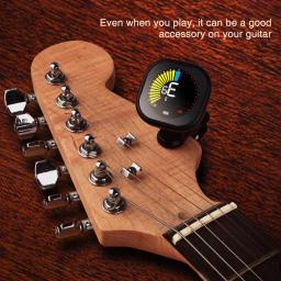 LEKATO-Portátil Clip On Guitar Tuner, Display LED Tuning para Instrumento Musical, WST-6800 - Image 6